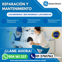  Rapidez «Secadoras» General Electric 01 2761763 - Villa el Salvador